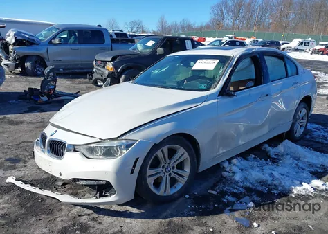 2017 BMW 330I xDrive из США, поврежденный, VIN WBA8D9G55HNT91056